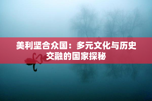 美利坚合众国：多元文化与历史交融的国家探秘