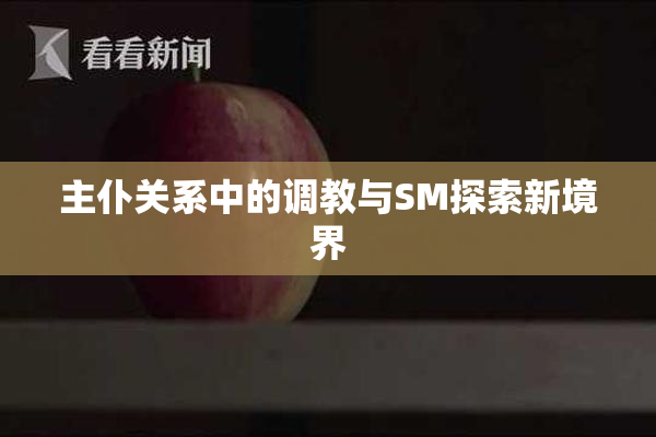 主仆关系中的调教与SM探索新境界