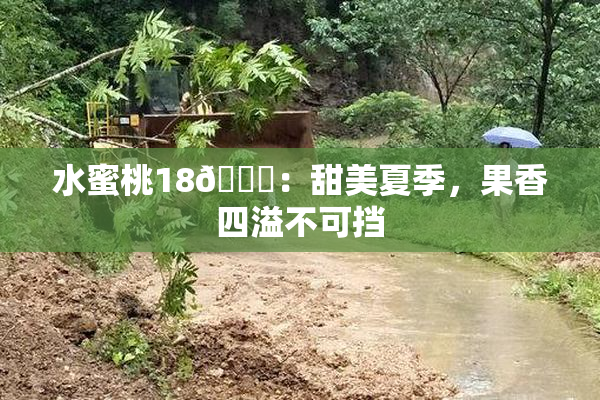 水蜜桃18🍑：甜美夏季，果香四溢不可挡