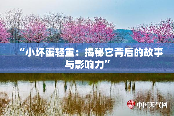 “小坏蛋轻重：揭秘它背后的故事与影响力”