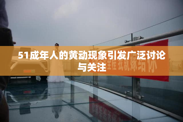 51成年人的黄动现象引发广泛讨论与关注