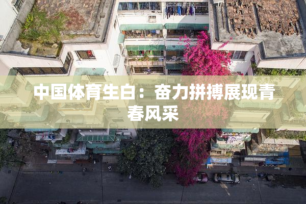 中国体育生白：奋力拼搏展现青春风采