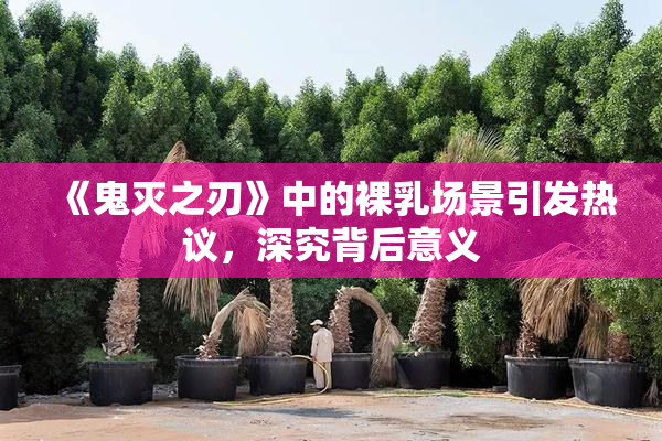 《鬼灭之刃》中的裸乳场景引发热议，深究背后意义