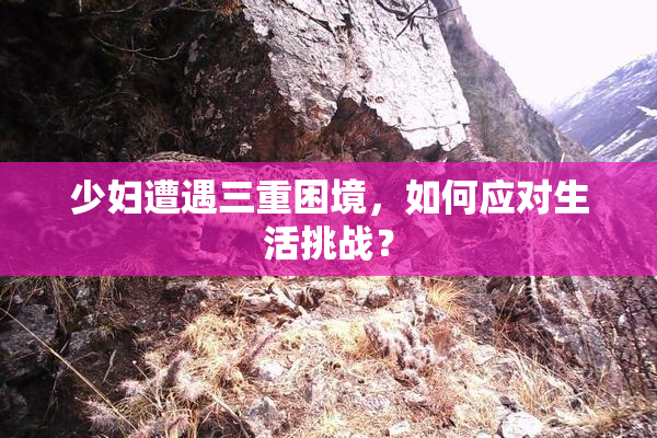 少妇遭遇三重困境，如何应对生活挑战？