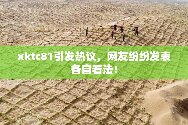 xktc81引发热议，网友纷纷发表各自看法！