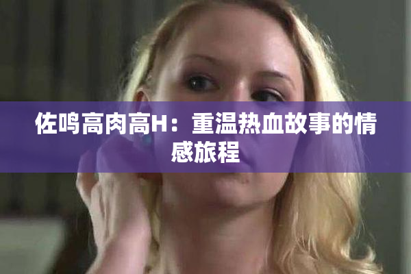 佐鸣高肉高H：重温热血故事的情感旅程