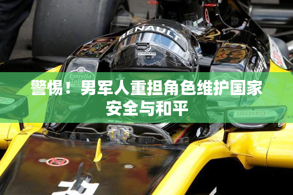 警惕！男军人重担角色维护国家安全与和平