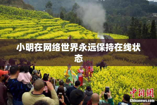 小明在网络世界永远保持在线状态