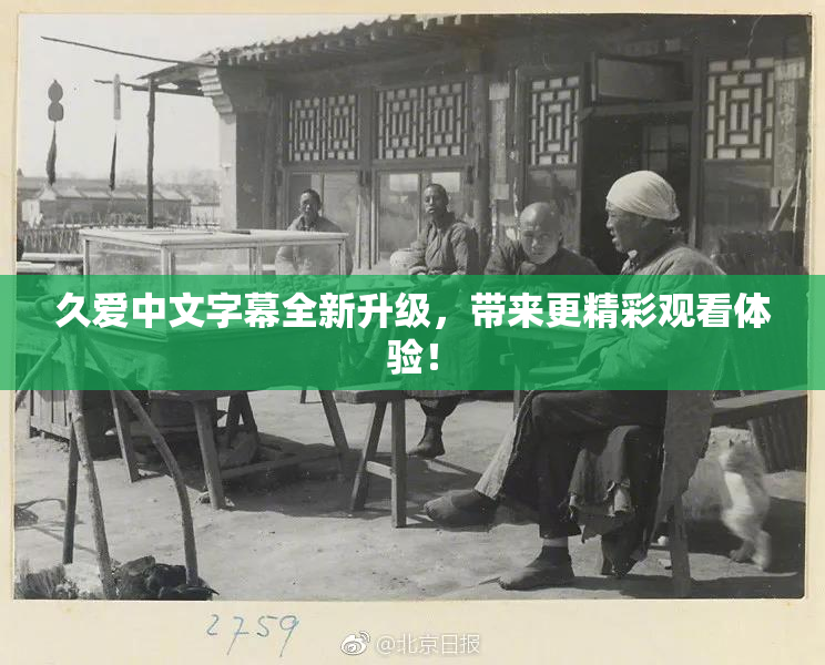 久爱中文字幕全新升级，带来更精彩观看体验！
