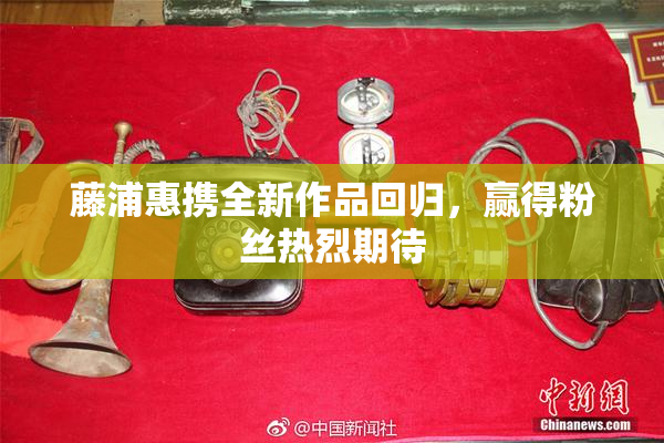 藤浦惠携全新作品回归，赢得粉丝热烈期待