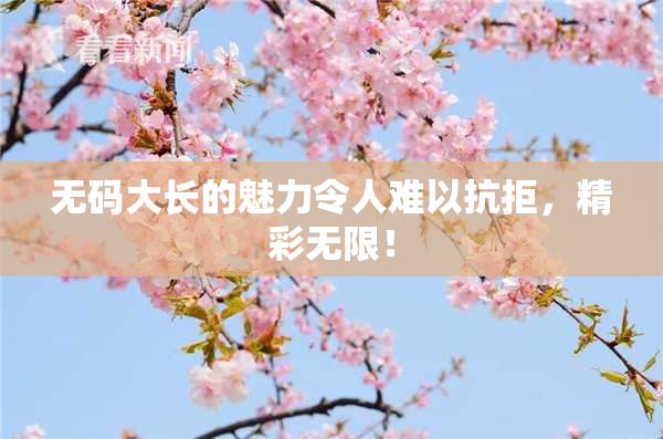 无码大长的魅力令人难以抗拒，精彩无限！
