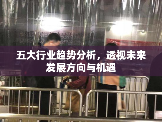 五大行业趋势分析，透视未来发展方向与机遇
