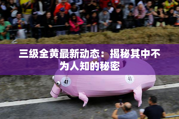 三级全黄最新动态：揭秘其中不为人知的秘密