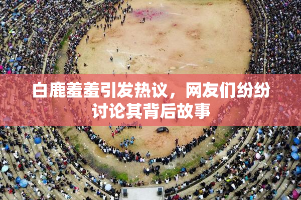 白鹿羞羞引发热议，网友们纷纷讨论其背后故事