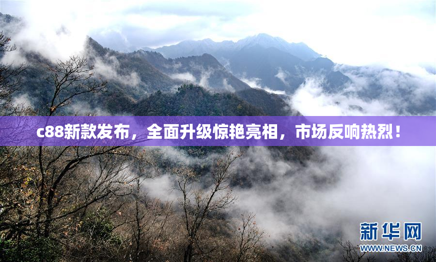 c88新款发布，全面升级惊艳亮相，市场反响热烈！