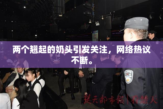 两个翘起的奶头引发关注，网络热议不断。