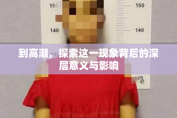 到高潮，探索这一现象背后的深层意义与影响