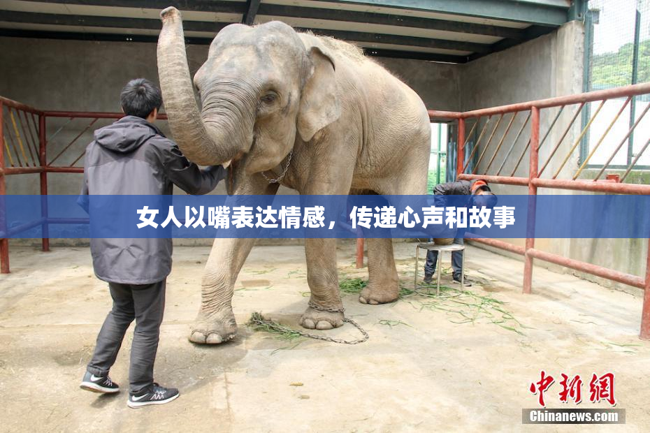 女人以嘴表达情感，传递心声和故事