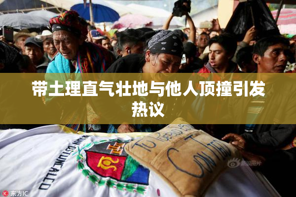 带土理直气壮地与他人顶撞引发热议