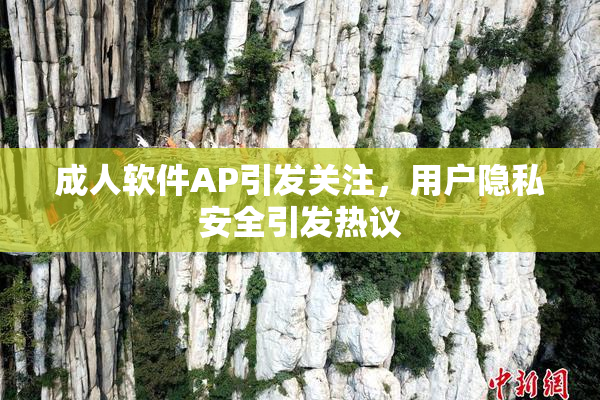 成人软件AP引发关注，用户隐私安全引发热议