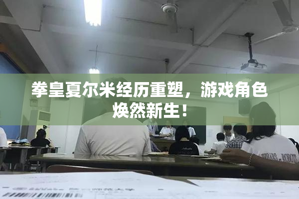拳皇夏尔米经历重塑，游戏角色焕然新生！