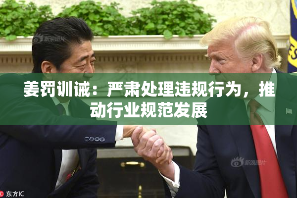 姜罚训诫：严肃处理违规行为，推动行业规范发展