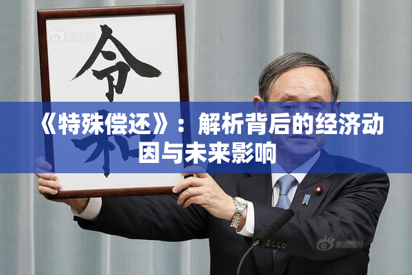 《特殊偿还》：解析背后的经济动因与未来影响