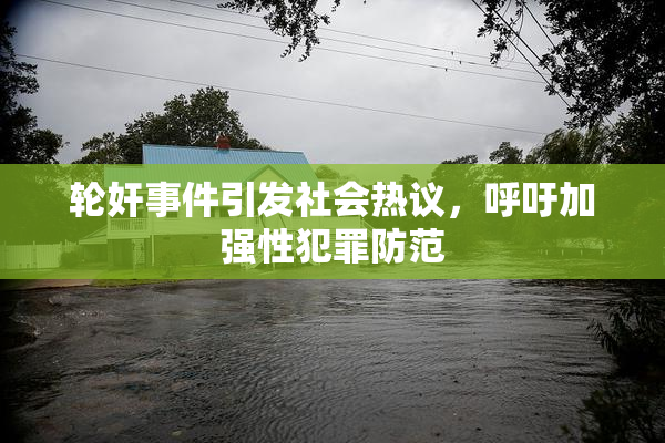 轮奸事件引发社会热议，呼吁加强性犯罪防范