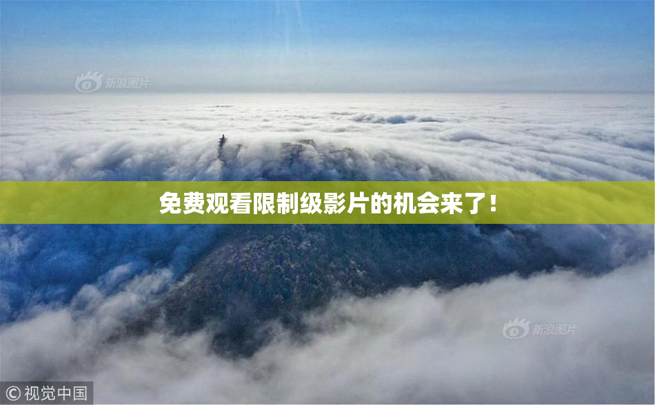 免费观看限制级影片的机会来了！