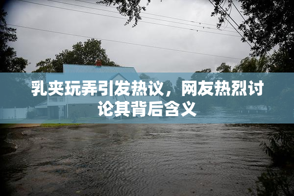 乳夹玩弄引发热议，网友热烈讨论其背后含义