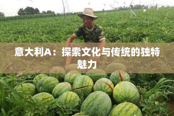 意大利A：探索文化与传统的独特魅力