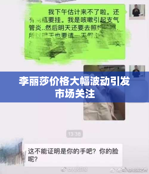 李丽莎价格大幅波动引发市场关注