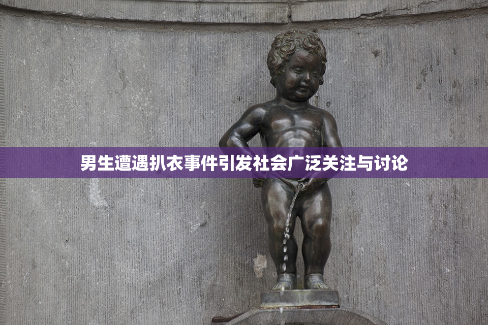 男生遭遇扒衣事件引发社会广泛关注与讨论