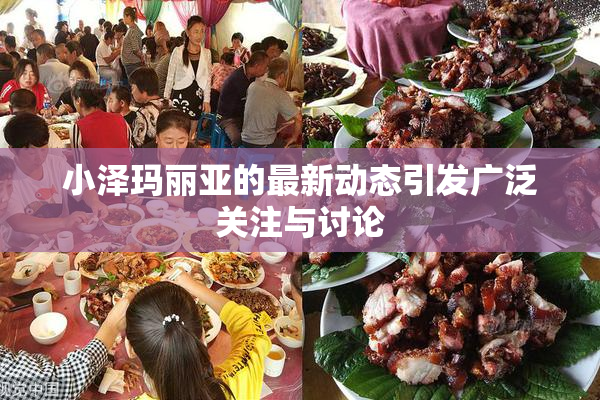 小泽玛丽亚的最新动态引发广泛关注与讨论