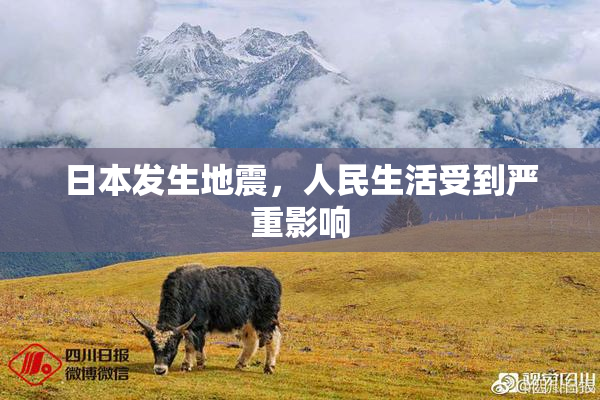 日本发生地震，人民生活受到严重影响