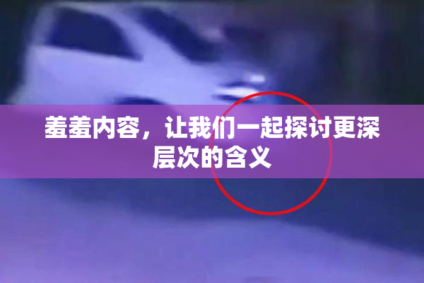 羞羞内容，让我们一起探讨更深层次的含义