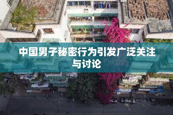 中国男子秘密行为引发广泛关注与讨论