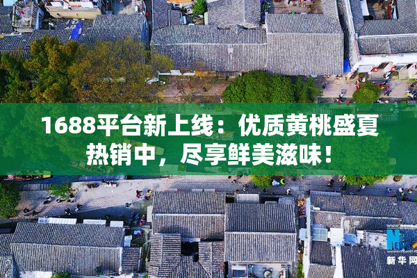 1688平台新上线：优质黄桃盛夏热销中，尽享鲜美滋味！