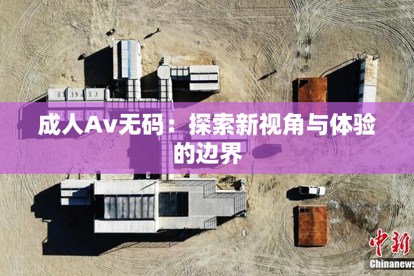 成人Av无码：探索新视角与体验的边界