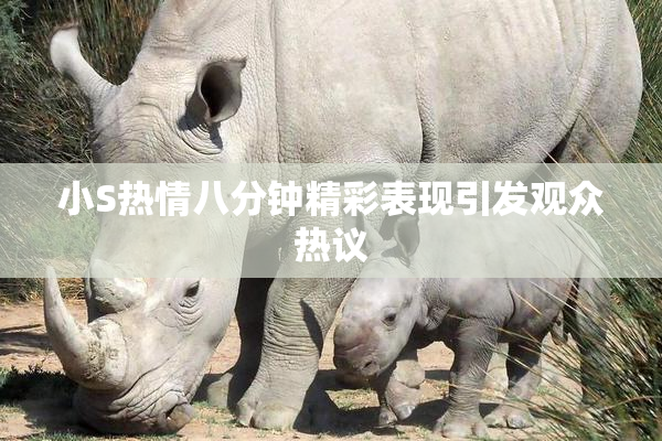 小S热情八分钟精彩表现引发观众热议