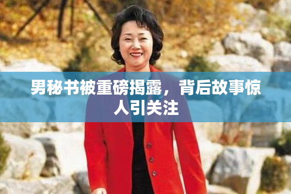 男秘书被重磅揭露，背后故事惊人引关注