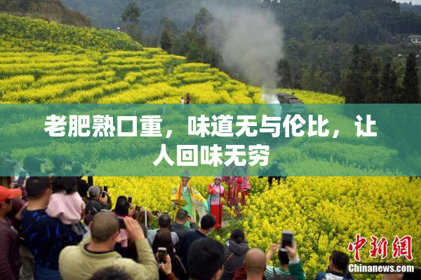 老肥熟口重，味道无与伦比，让人回味无穷