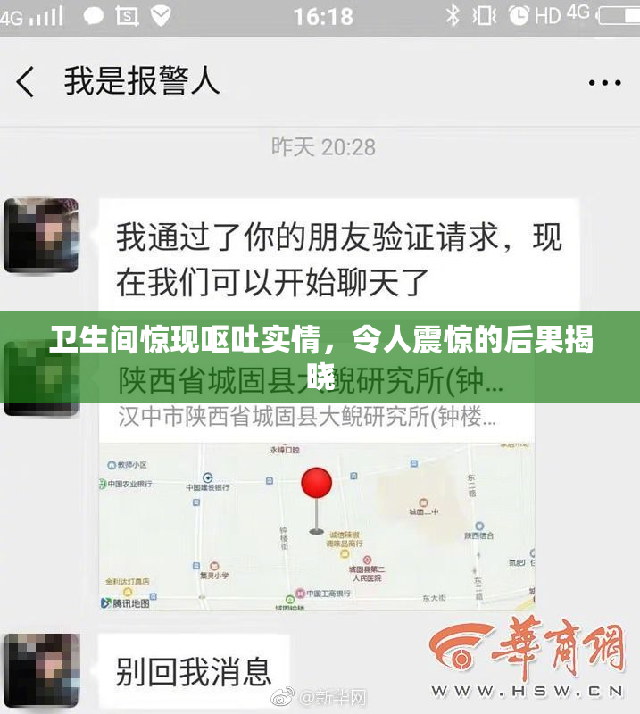 卫生间惊现呕吐实情，令人震惊的后果揭晓