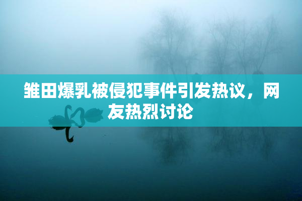 雏田爆乳被侵犯事件引发热议，网友热烈讨论