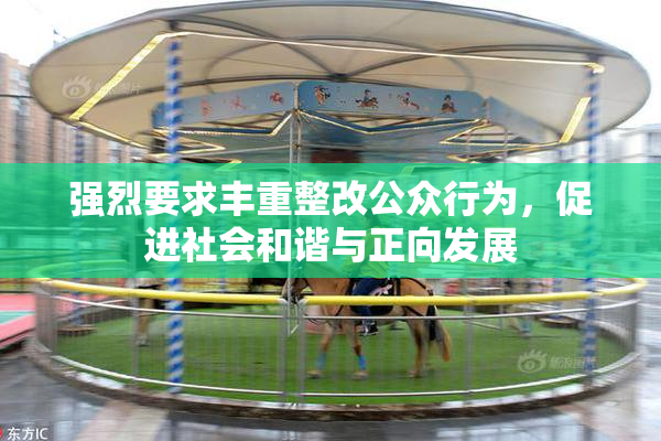 强烈要求丰重整改公众行为，促进社会和谐与正向发展