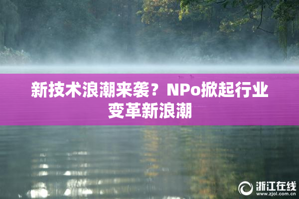 新技术浪潮来袭？ΝPo掀起行业变革新浪潮