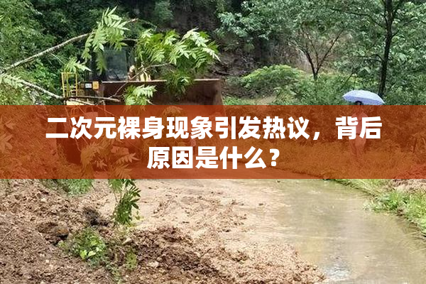 二次元裸身现象引发热议，背后原因是什么？