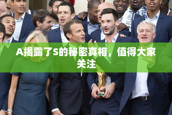 A揭露了S的秘密真相，值得大家关注
