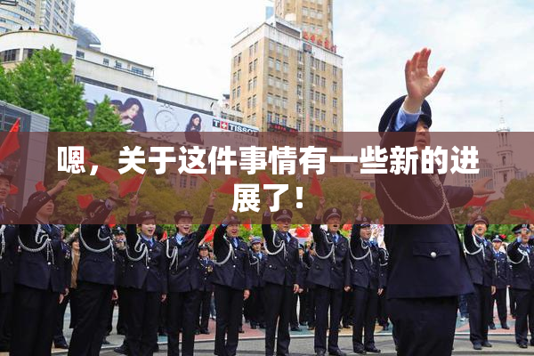嗯，关于这件事情有一些新的进展了！