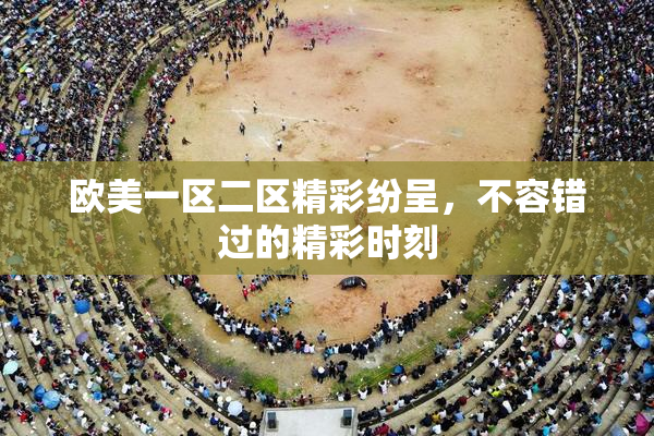 欧美一区二区精彩纷呈，不容错过的精彩时刻